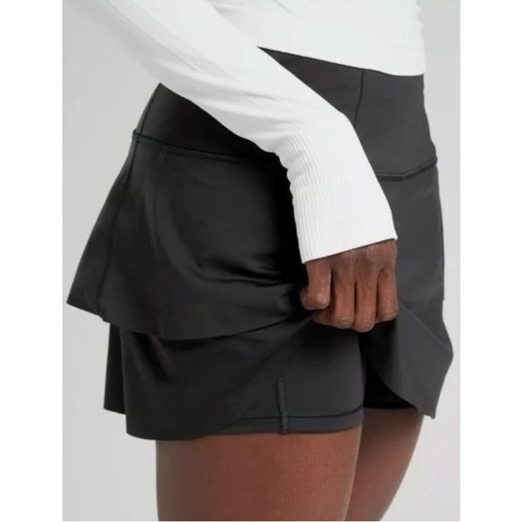 Athleta Momentum High Rise Black Pleated Skort size small - Picture 11 of 15